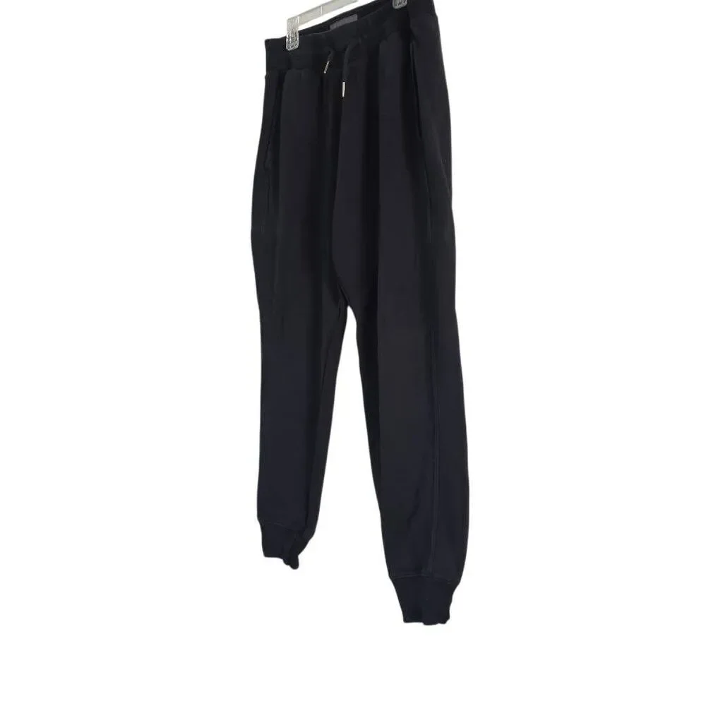 Abercrombie & Fitch Men's Size Large Black Relaxed Sweatpants - Flaw
